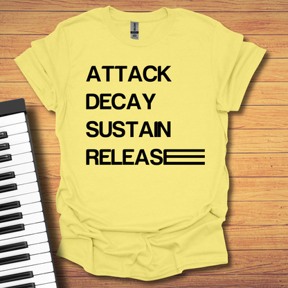 Attack Decay Sustain Release T-Shirt