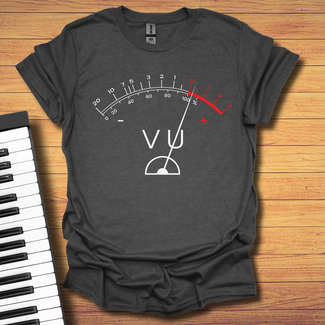 VU Loudness Meter T-Shirt