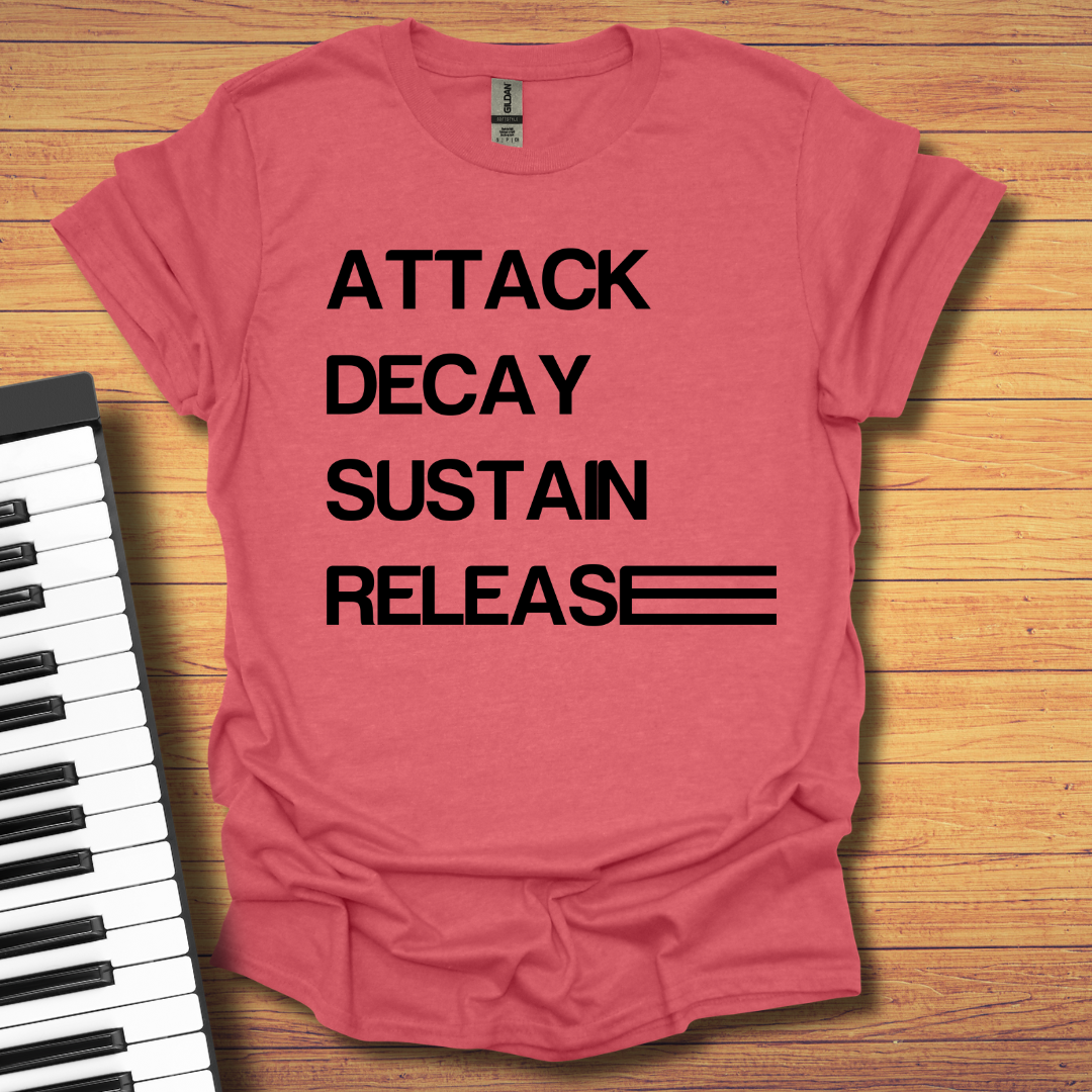 Attack Decay Sustain Release T-Shirt