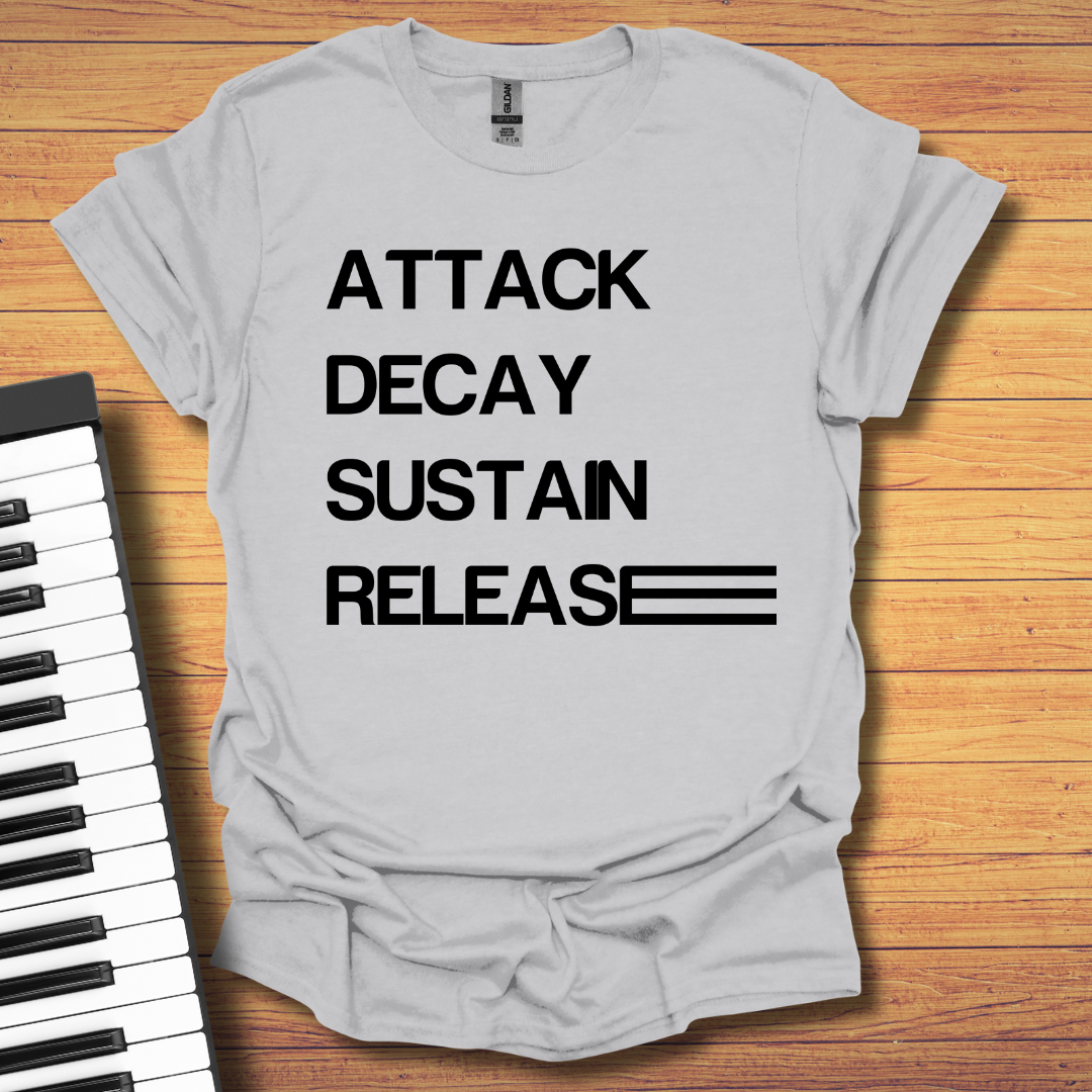 Attack Decay Sustain Release T-Shirt