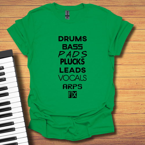 Drums, Bass, Pads T-Shirt