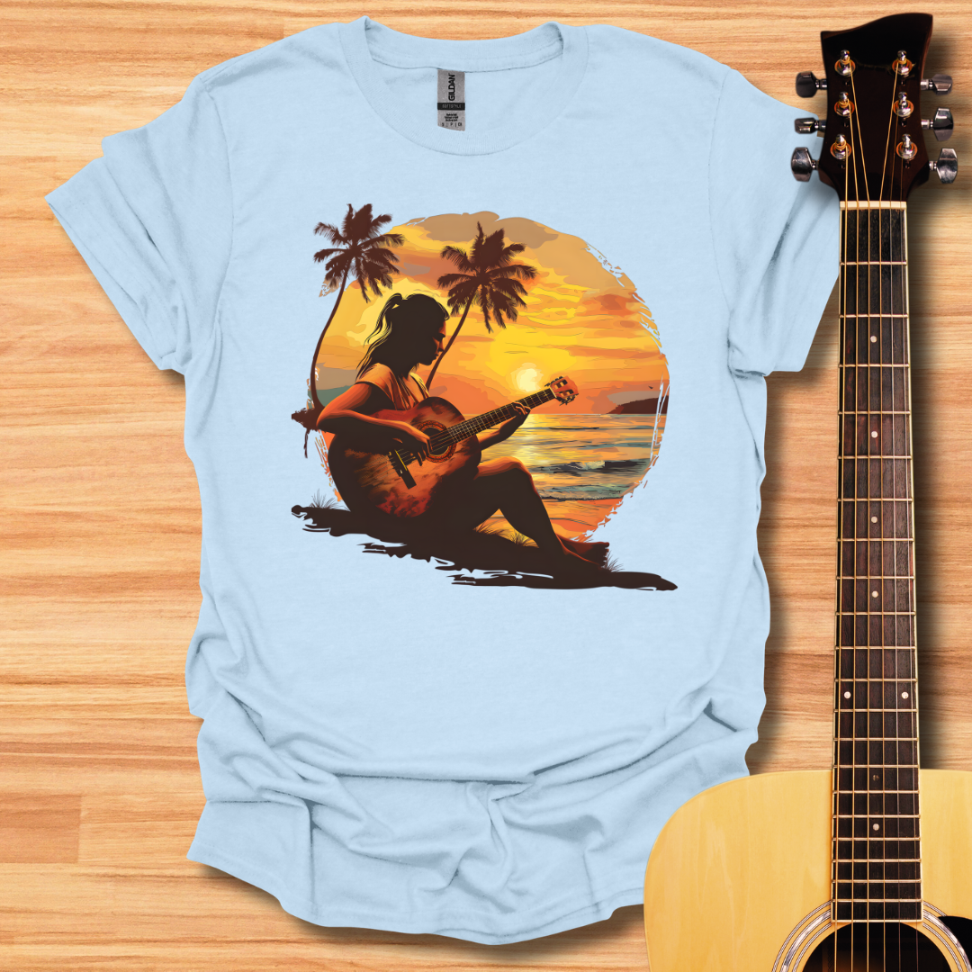 Girl at Beach T-Shirt