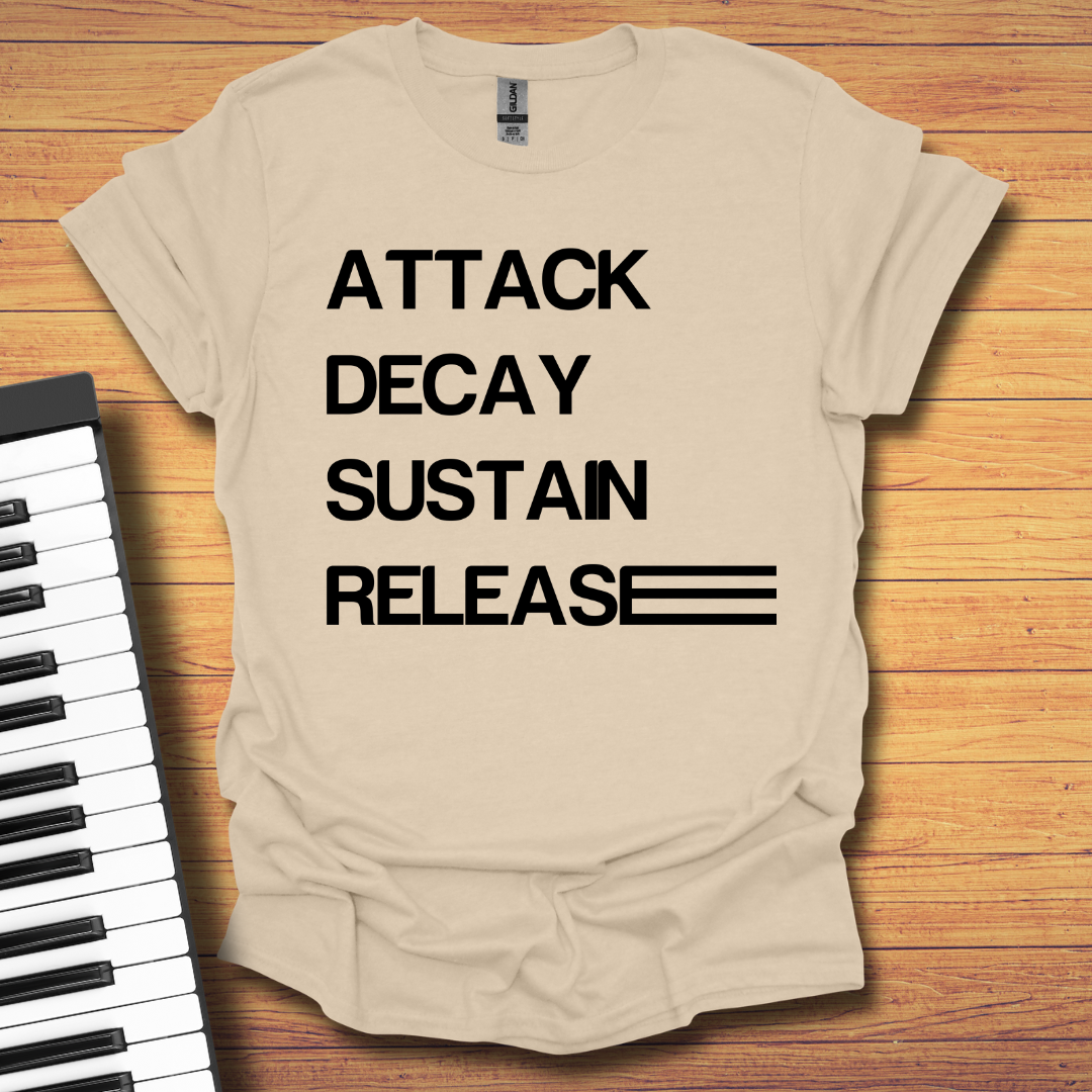 Attack Decay Sustain Release T-Shirt